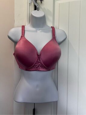 Playtex Smooth T-Shirt Bra Padded No Underwire Pink 36D